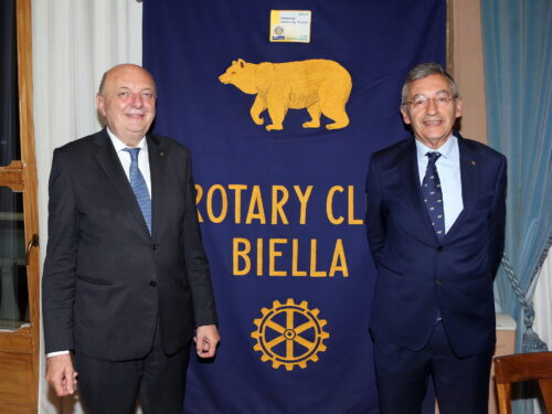 Il Ministro dell’Ambiente e della Sicurezza energetica, Gilberto Pichetto Fratin ospite al Rotary Biella