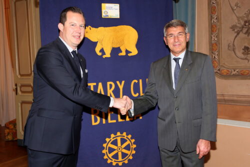 Alessandro Bonandini, nuovo socio del Rotary Biella