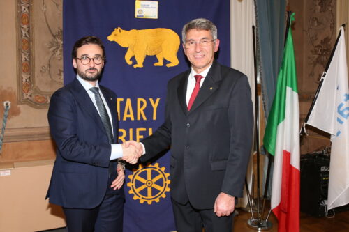 Valerio Montangero, Nuovo Socio del Rotary Biella