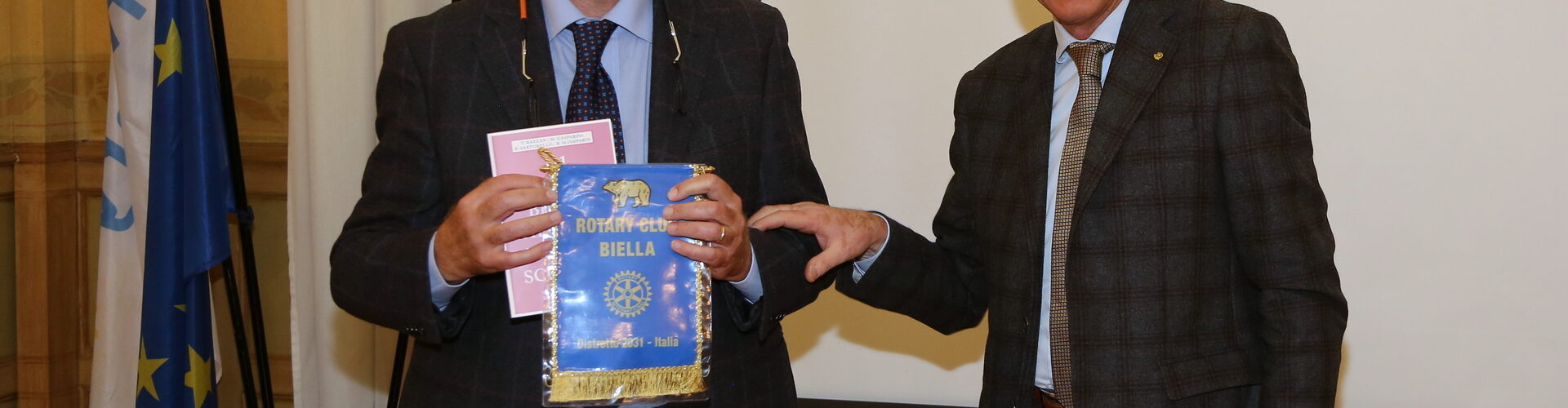 Marco Berchi ospite del Rotary Biella