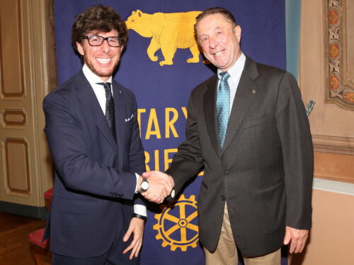 Ottavio Campigli, Relatore al Rotary Biella