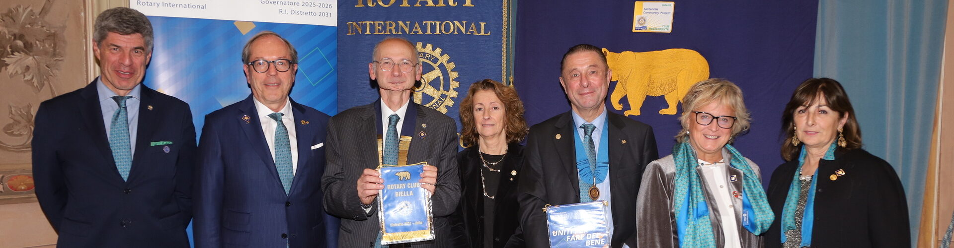 La visita del Governatore del Distretto Rotary 2031 Felice Invernizzi al Rotary Biella