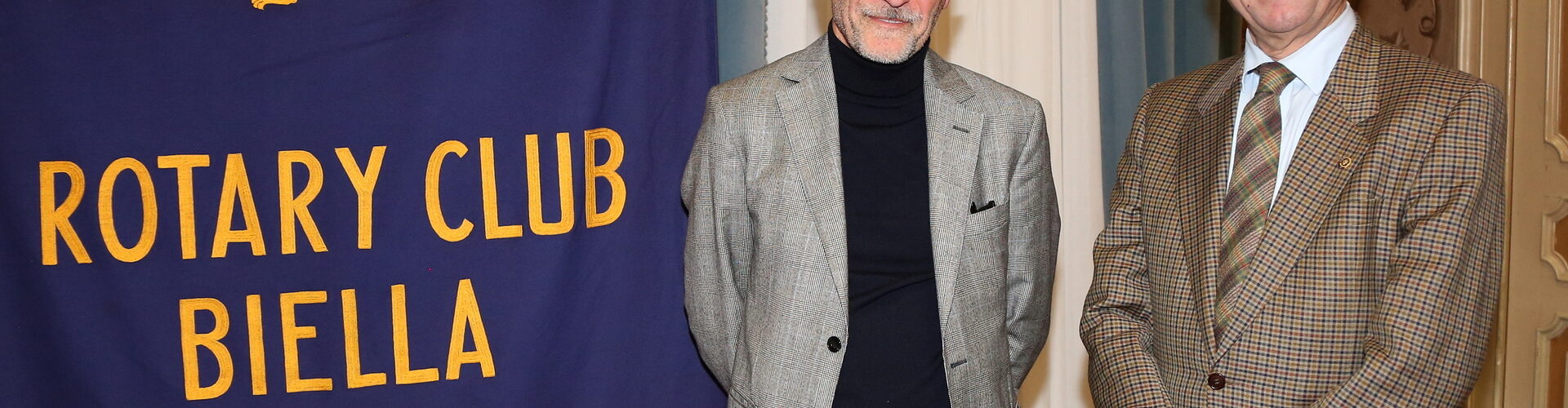 Enrico Rosso, ospite al Rotary Biella