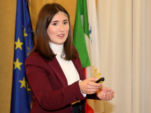 Gaia Ruggeri, ospite al Rotary Biella