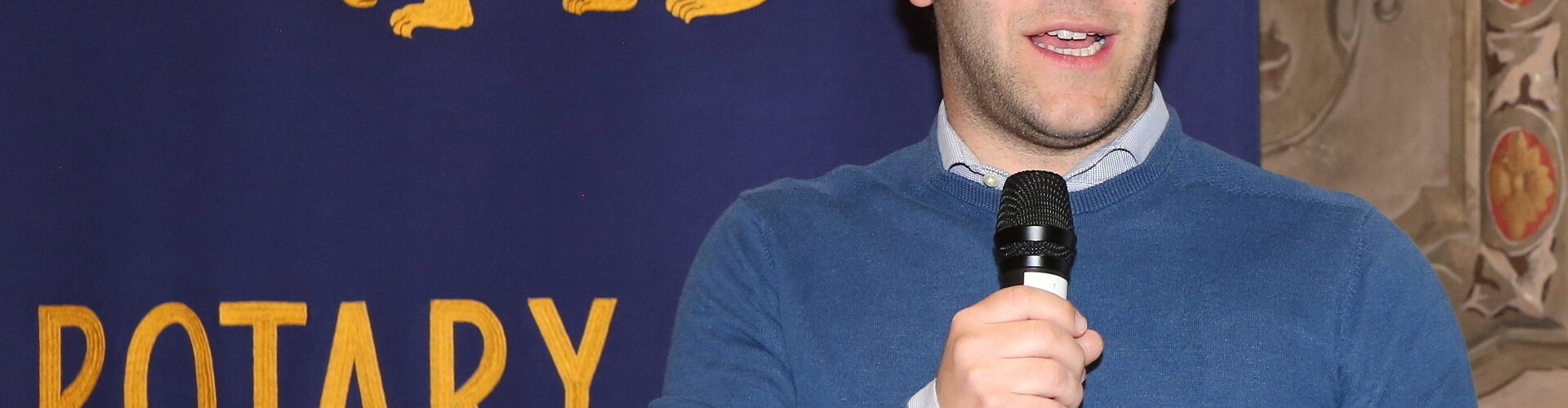 Elio Milani, ospite al Rotary Biella